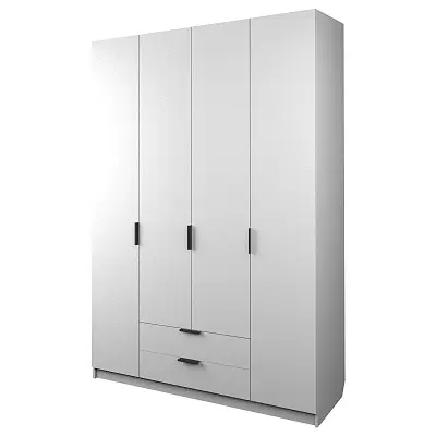 картинка Шкаф ЭКОН распашной 4-х дверный с 2-мя ящиками от магазина КУПИ КУПЕ